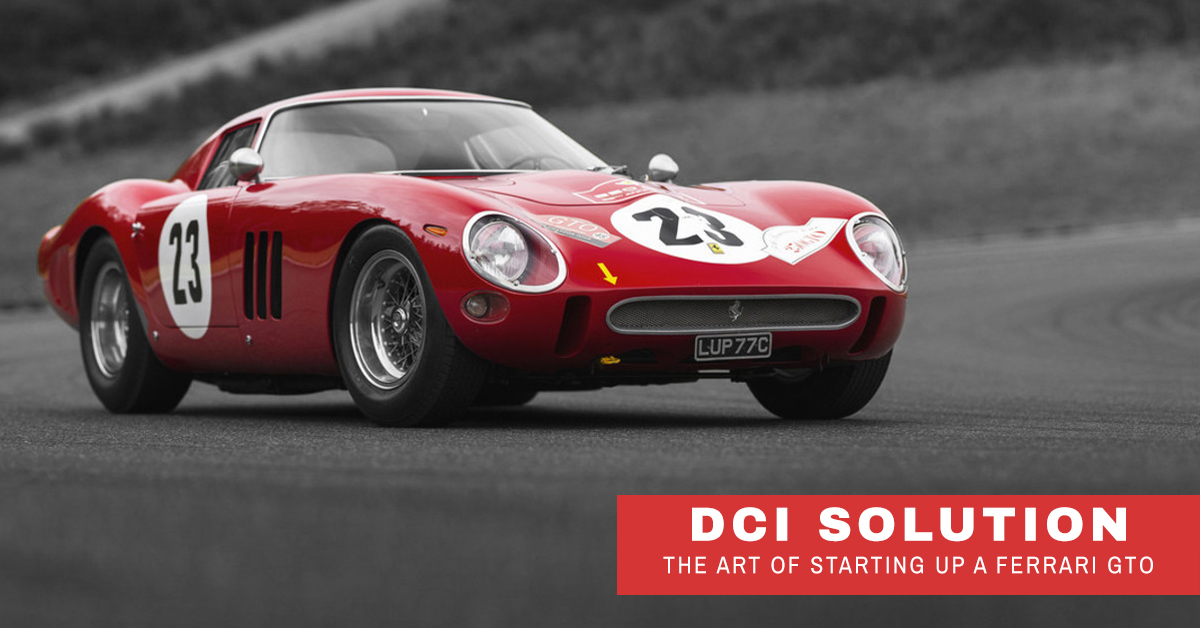 The Art of Starting a Ferrari GTO
