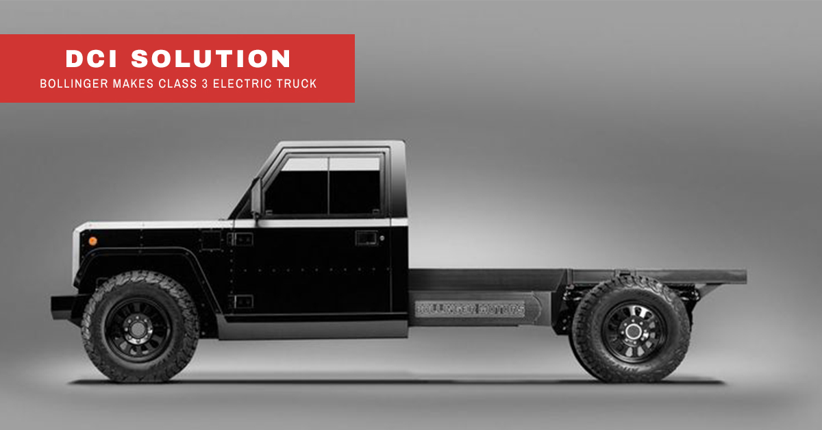Bollinger Makes Class 3 Electric Truck