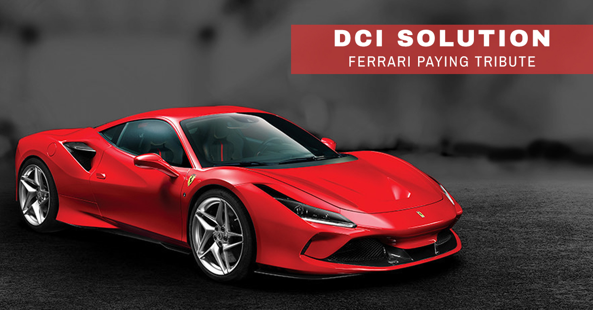 Ferrari Friday Paying Tribute With The F8 Tributo Dci